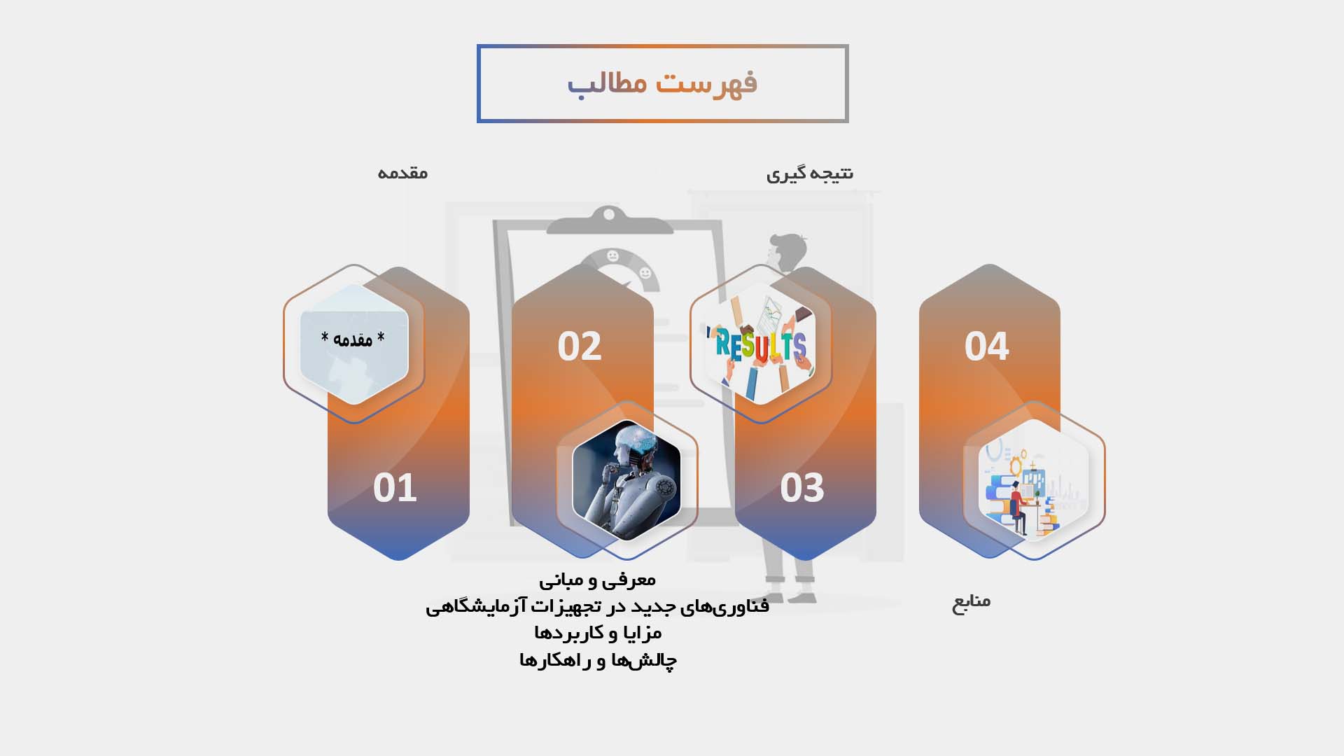 پاورپوینت فناوری‌های جدید در تجهیزات آزمایشگاهی